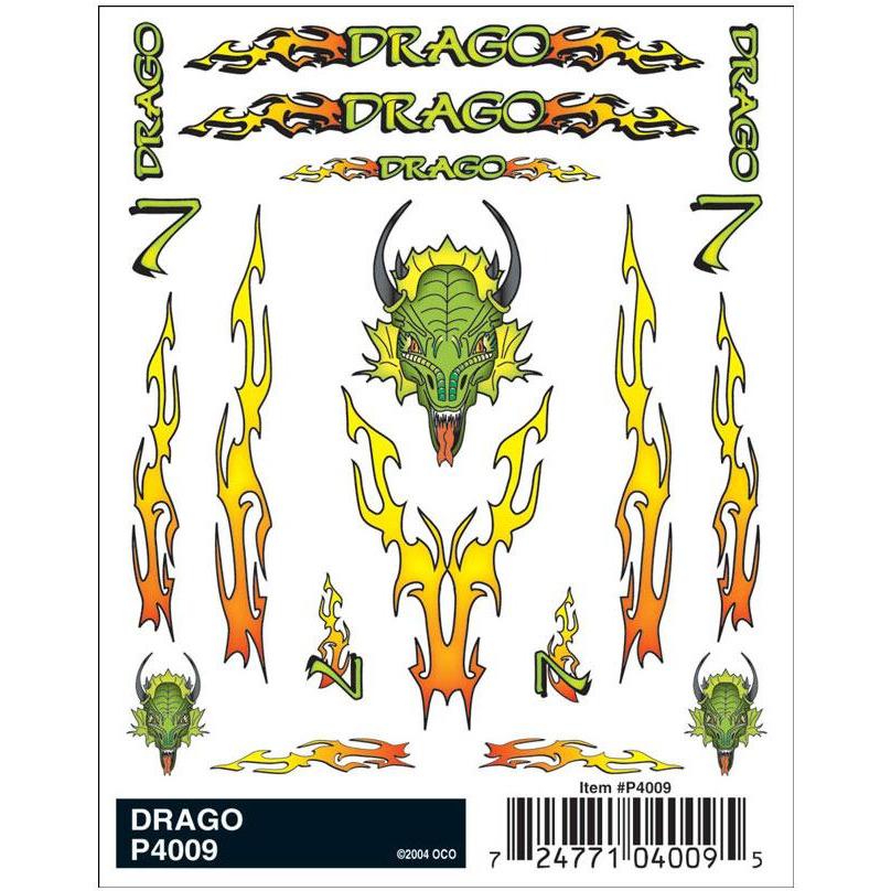 4009 Dry Transfer Decals, Drago