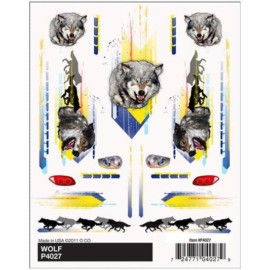 4027 Dry Transer Decals, Wolf