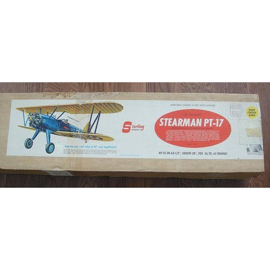 Sterling Modles Stearman PT-17 RC Airplane Kit