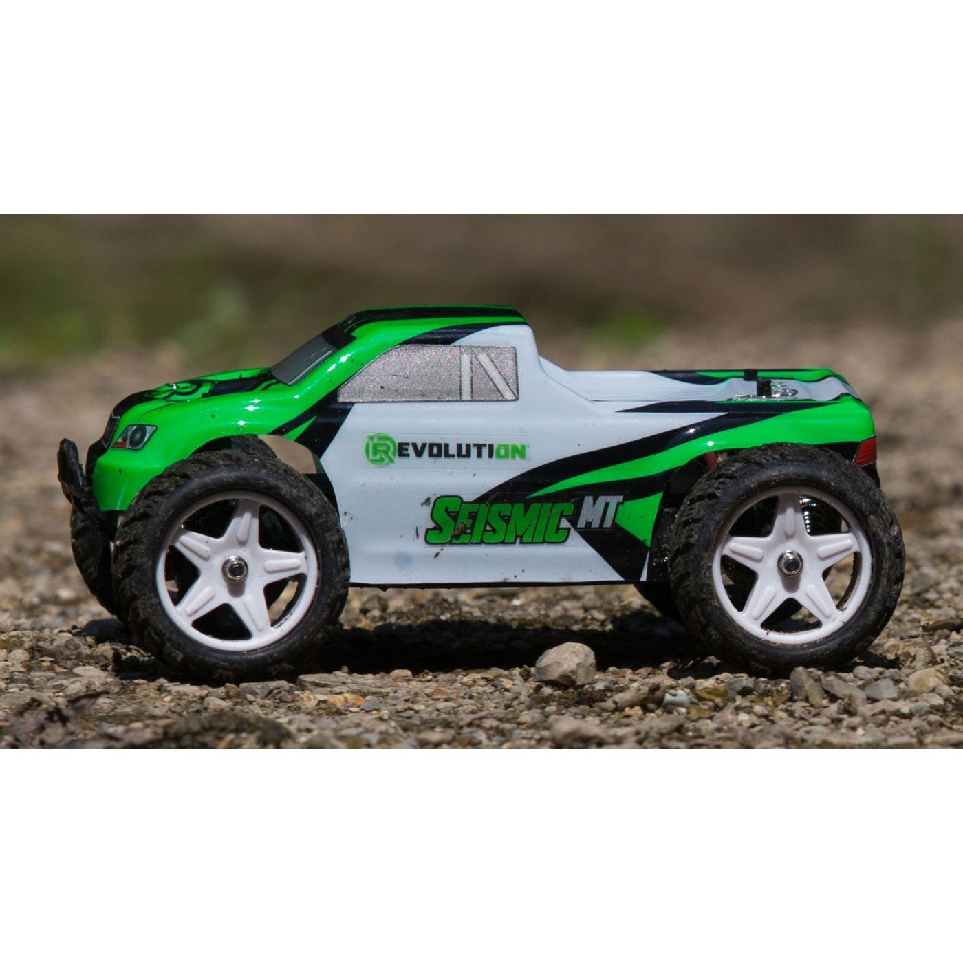 1/18 Seismic 4WD Monster Truck RTR Green/White