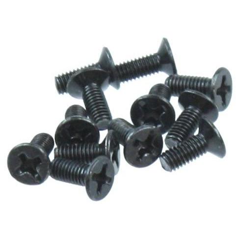 S019 3*7.5mm Countersunk Mechanical Screw 12 PCS