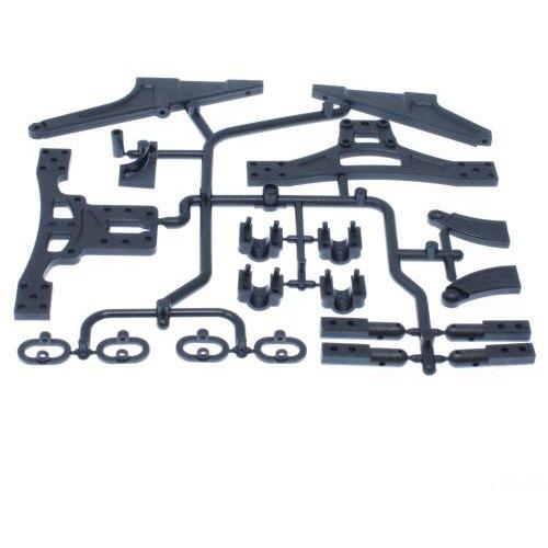 SC-08 Body Mounts & Chassis Brace Set
