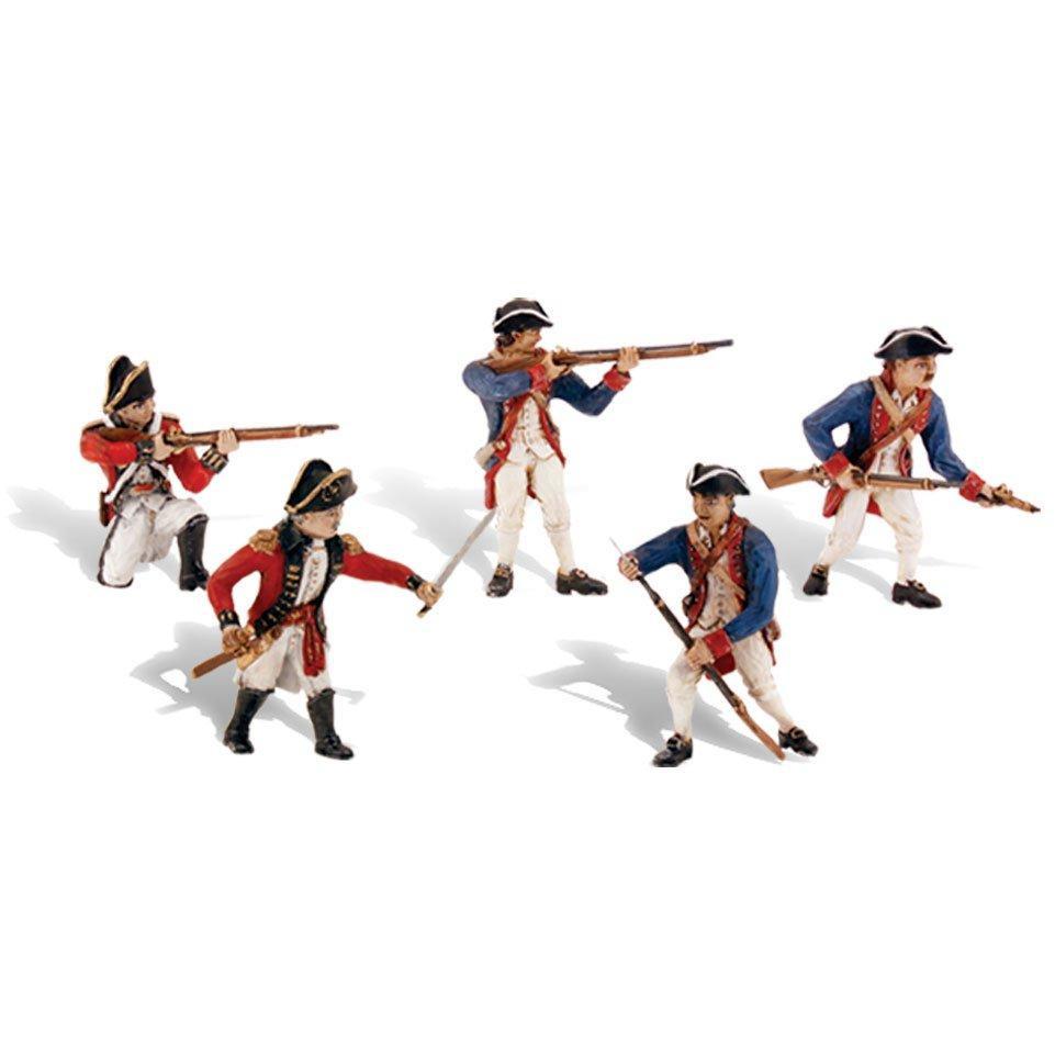 SP4454 Scene-A-Rama Scene Setters Revolutionary Soldiers