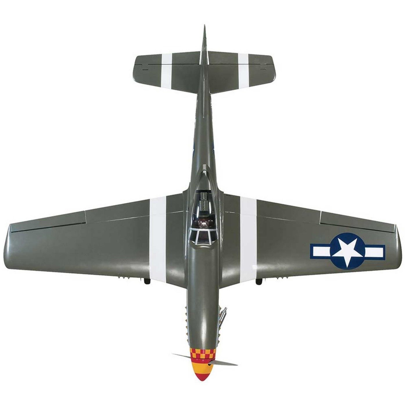 TOPA0950 1/7 P-51D Mustang 60 GP ARF w/Retracts 64.5"