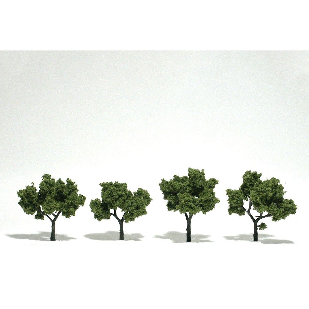 TR1503 Ready-Made Tree, Light Green 2-3" (4)