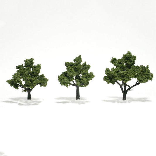 TR1506 Ready-Made Tree, Light Green 3-4" (3)