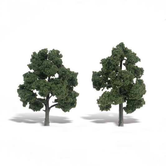 TR1513 Ready-Made Tree, Medium Green 5-6" (2)