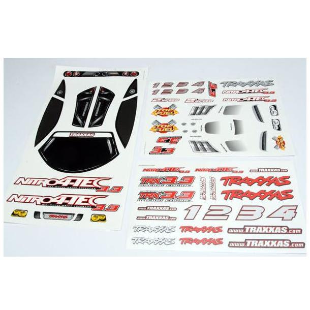 4813X Decal Sheet, Nitro 4-Tec 3.3