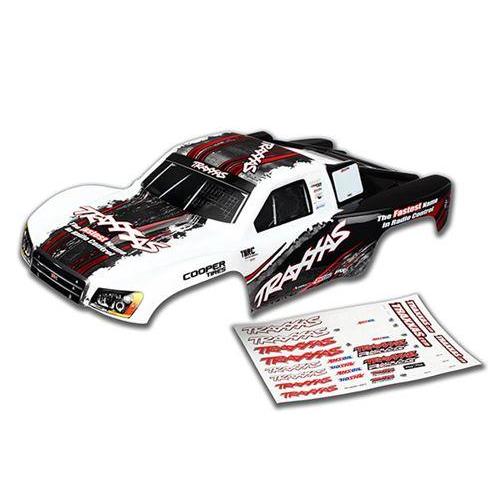 6848 Body Slash X White Paint Painted Decals White-(2014-Paint)-(Painted,-Decals
