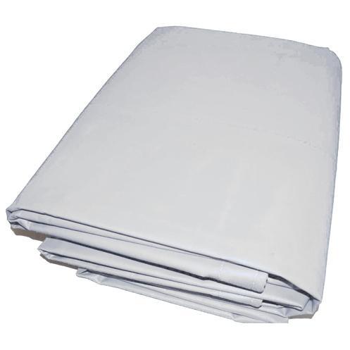 13 oz White Vinyl Tarp-CHOOSE YOUR SIZE