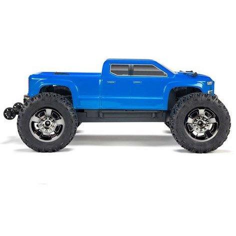 Arrma Big Rock Crew Cab 4X4 3S BLX 1/10 RTR Brushless Monster Truck (Blue)w/TTX300 2.4GHz Radio