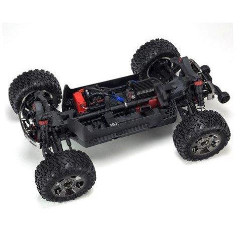 Arrma Big Rock Crew Cab 4X4 3S BLX 1/10 RTR Brushless Monster Truck (Blue)w/TTX300 2.4GHz Radio