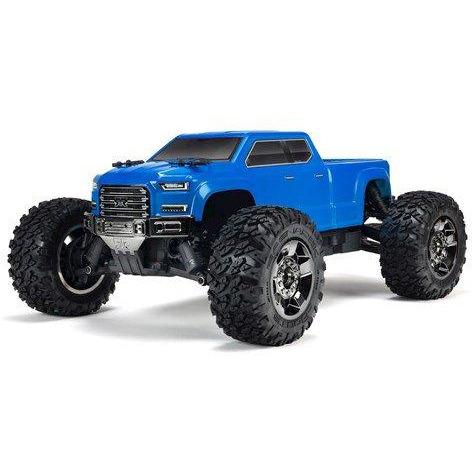 Arrma Big Rock Crew Cab 4X4 3S BLX 1/10 RTR Brushless Monster Truck (Blue)w/TTX300 2.4GHz Radio
