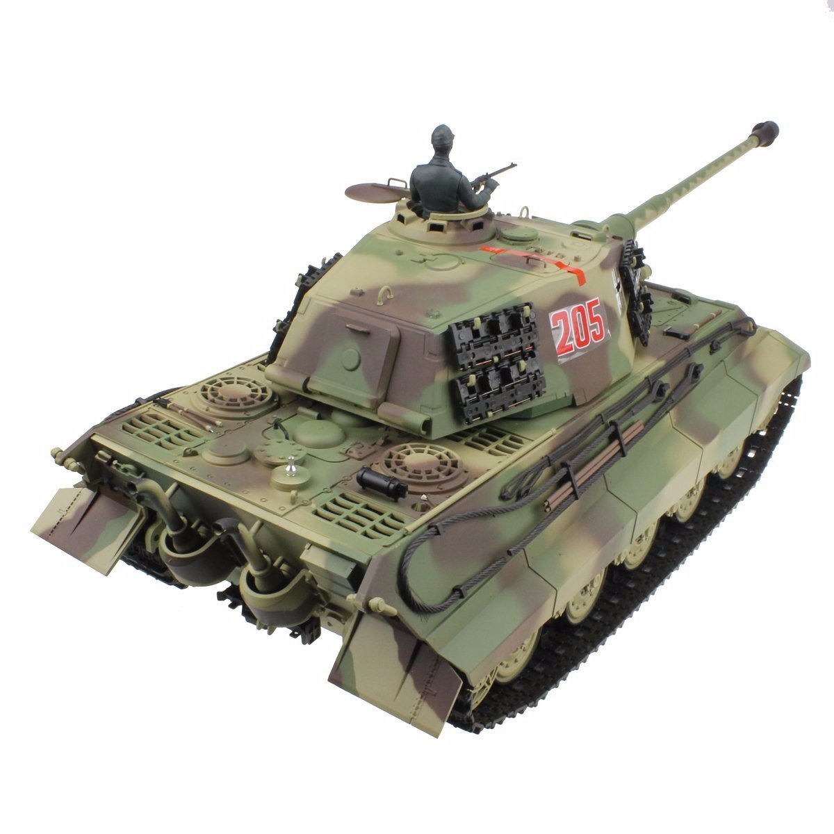 2.4Ghz Radio Control 1/16 King Tiger (Henschel Turret) Air Soft RC Battle Tank w