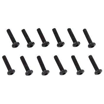 BS502-024 Button Head Machined Thread Hex Screw 3x14mm