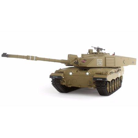 2.4Ghz Radio Remote Control 1/16 British Challenger 2 RC Airsoft Battle Tank w/S