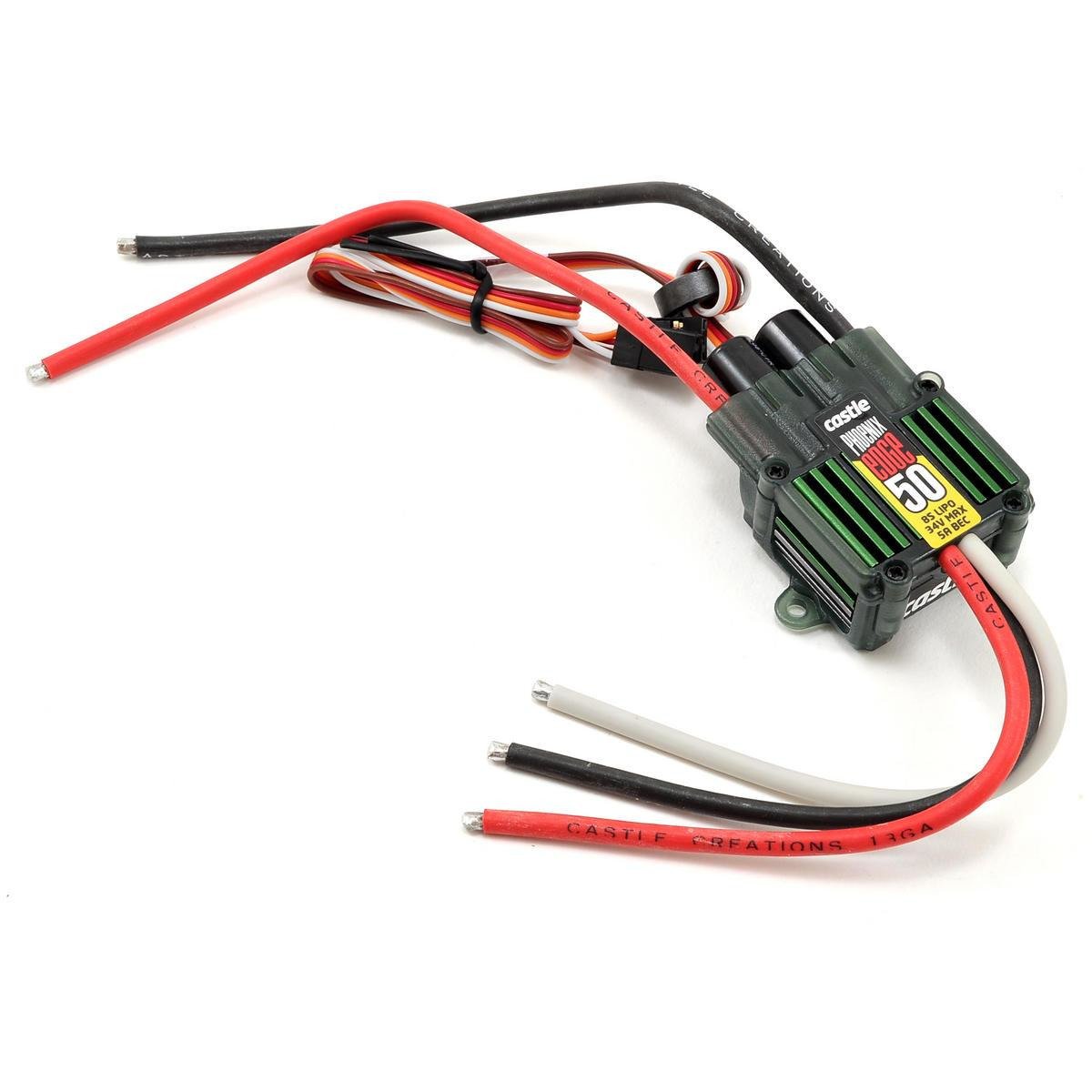Castle Creations Phoenix Edge 50 32V 50-Amp ESC w/5-Amp BEC