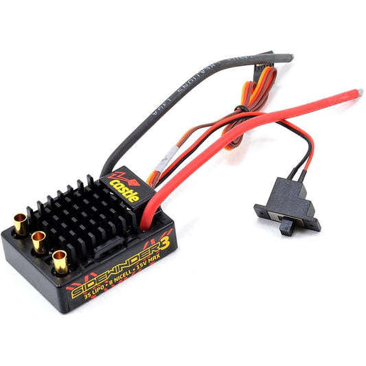 Castle Creations Sidewinder 3 Waterproof 1/10 Sport ESC