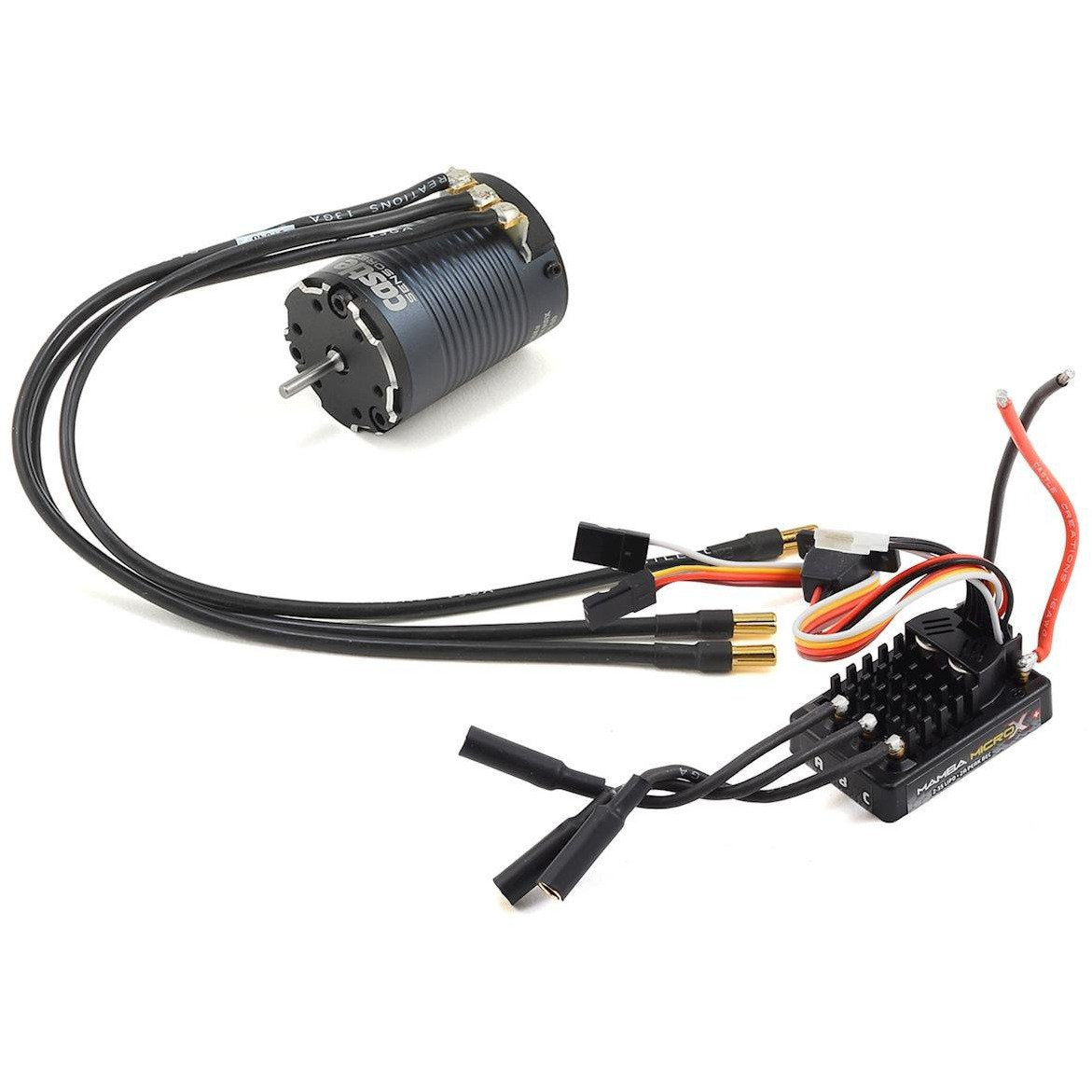 Castle Creations Mamba Micro X Crawler Waterproof Sensored Combo w/1900kV Slate