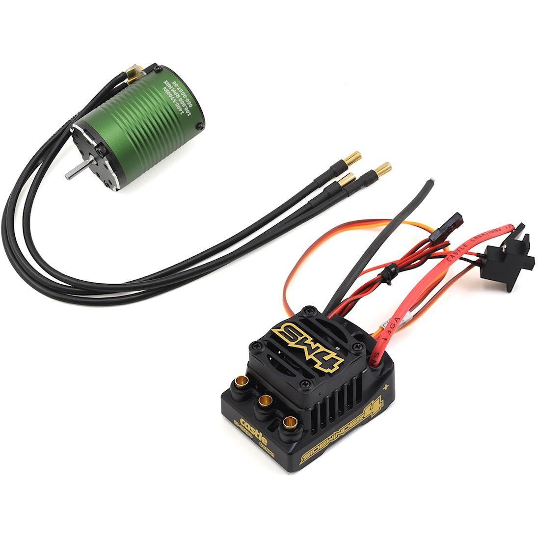 Castle Creations Sidewinder SW4 Waterproof 1/10 ESC/Motor Combo w/1406 (5700kV)