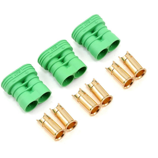 Castle Creations 6.5mm Polarized Bullet Connector (3) (Female)