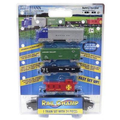 HO Battery Operated Rail Champ Train Set