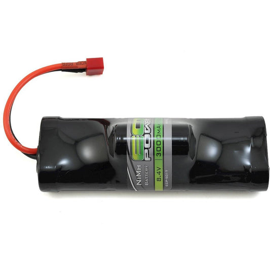 EcoPower 7-Cell NiMH Hump Battery Pack w/T-Style Connector (8.4V/3000mAh)