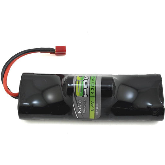 EcoPower 7-Cell NiMH Hump Battery Pack w/T-Style Connector (8.4V/4200mAh)