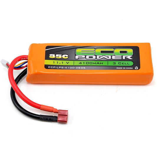 EcoPower "Electron" 3S 35C LiPo Battery (11.1V/4100mAh)