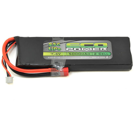 EcoPower "Electron" 2S LiPo 25C Battery (7.4V/5000mAh)