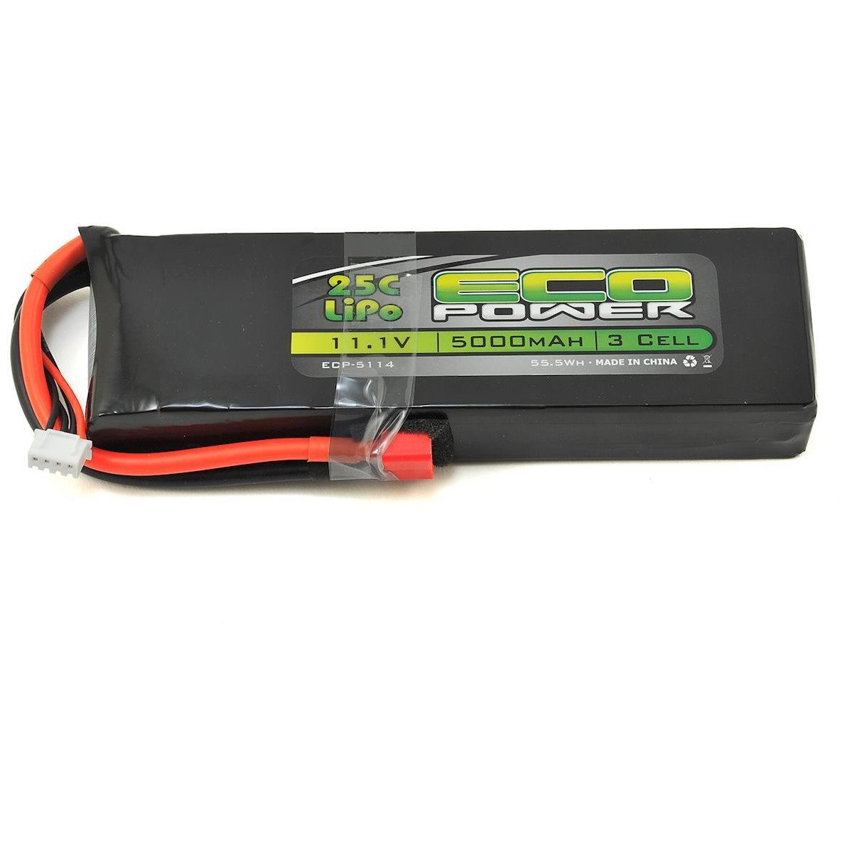 EcoPower "Electron" 3S LiPo 25C Battery (11.1V/5000mAh)