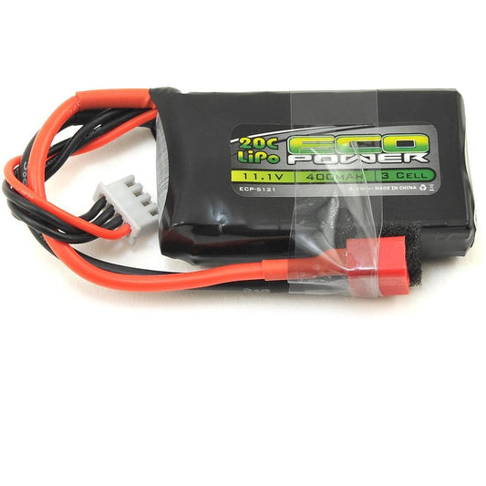 EcoPower "Electron" 3S LiPo 20C Battery (11.1V/400mAh)