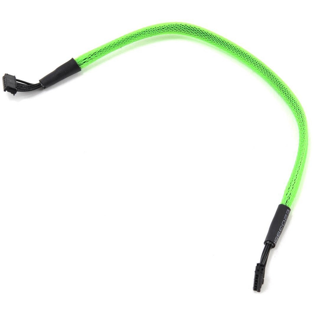 EcoPower Braided Brushless Motor Sensor Cable (Flo Green) (200mm)