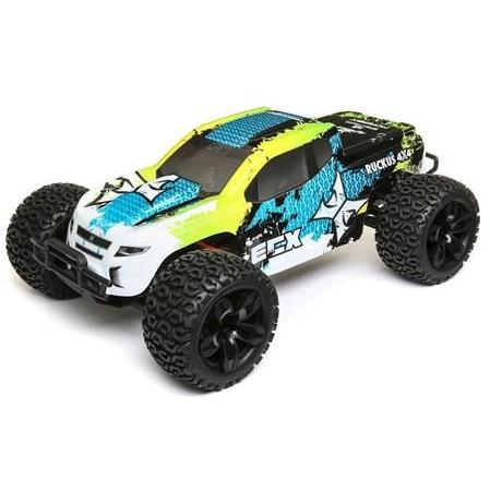 ECX Ruckus 1/10 2WD RTR Electric Monster Truck (Green/Blue)
w/STX2 2.4GHz Radio