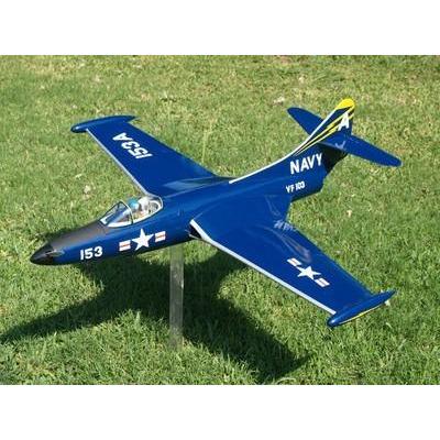 Dare Design Kit No.526EL "F9F Panther" Flying Model-GREAT PARTIAL KIT