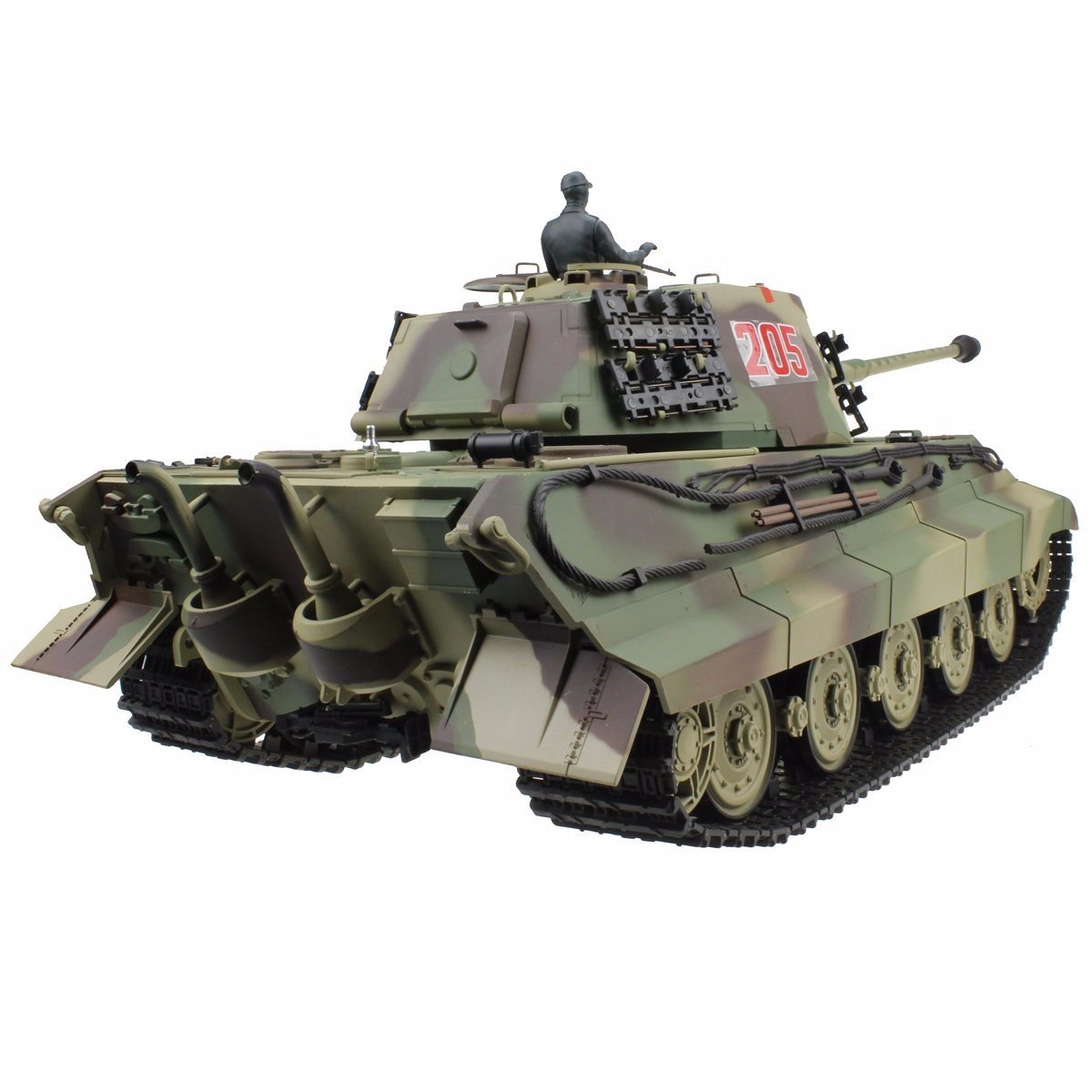 2.4Ghz Radio Control 1/16 King Tiger (Henschel Turret) Air Soft RC Battle Tank w