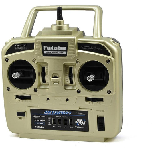 Futaba 4YF 2.4GHz FHSS 4-Channel Airplane Radio System w/R2004GF Receiver