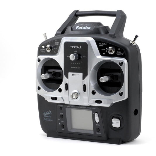 Futaba 6J 2.4GHZ S-FHSS Helicopter/Airplane Radio System w/R2006GS Receiver