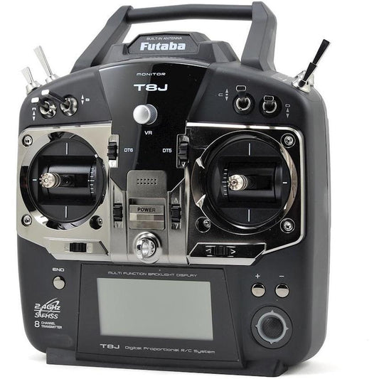 Futaba 8J 2.4GHz S-FHSS 8-Channel Airplane Radio System w/R2008SB