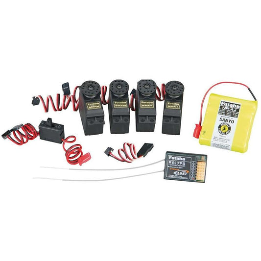 Futaba FASSTPak-A R617FS 4-S3004 Air Nicd