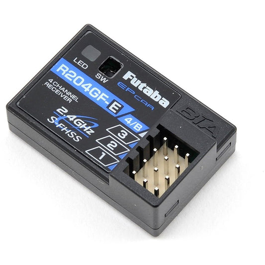 Futaba R204GF-E S-FHSS High Voltage 4-Channel 2.4GHz Micro Receiver