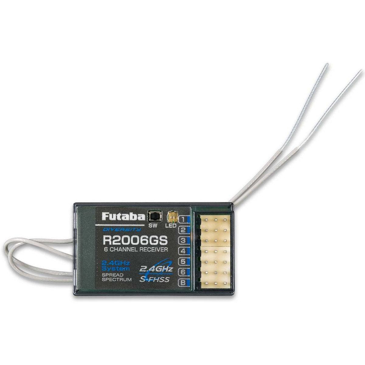 Futaba R2006GS 2.4GHz S-FHSS 6 Channel Air/Heli Receiver