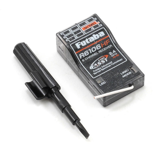 Futaba R6106HF 2.4Ghz FASST 6 Channel Receiver
