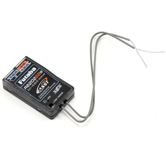 Futaba R6202SBW 3/18 Channel 2.4GHz FASST High Voltage Micro S.Bus Receiver
