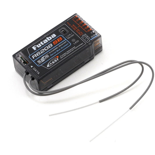 Futaba R6208SB 3CH/18CH 2.4Ghz FASST S.Bus Micro Receiver
