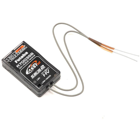 Futaba R7003SB BiDirectional 2.4Ghz FASSTest 3-Channel High Voltage Receiver