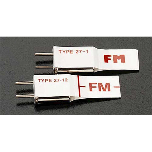 Futaba FM Short Crystal Set 27 mHz A4