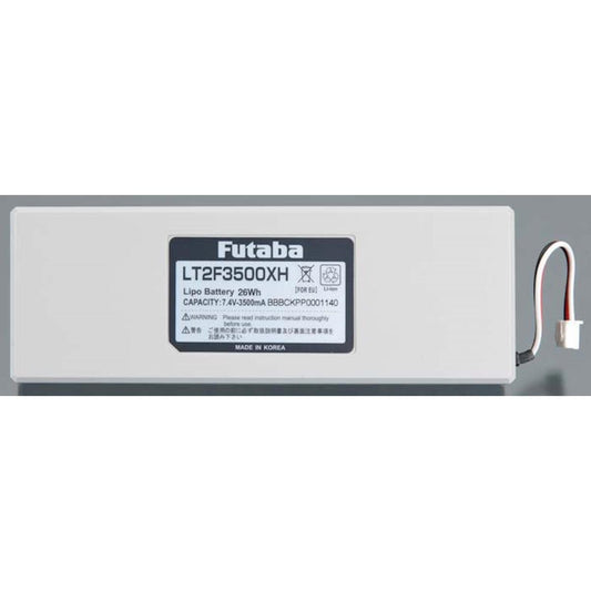 Futaba LiPo 2S 7.4V 3500mAh Transmitter Battery 18M