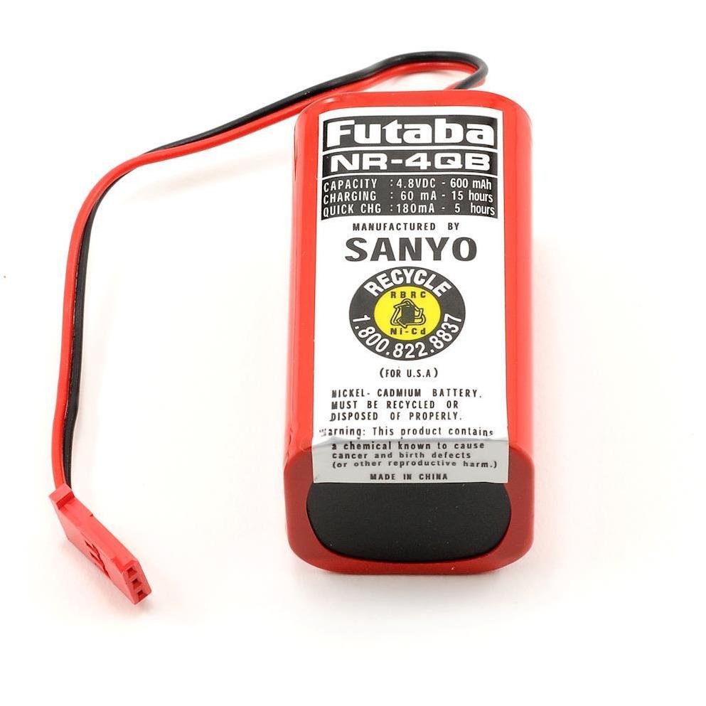 Futaba NR-4QB NiCd Receiver Battery (4.8V/600mAh)