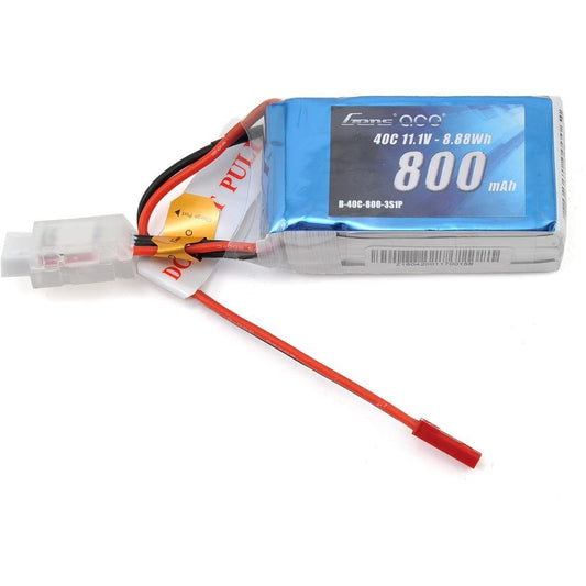 Gens Ace 3s LiPo Battery 40C (11.1V/800mAh)